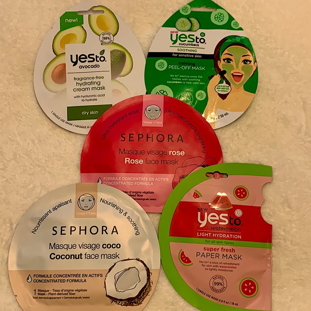 Paper face masks